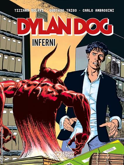 Dylan Dog. Inferni - Tiziano Sclavi - copertina