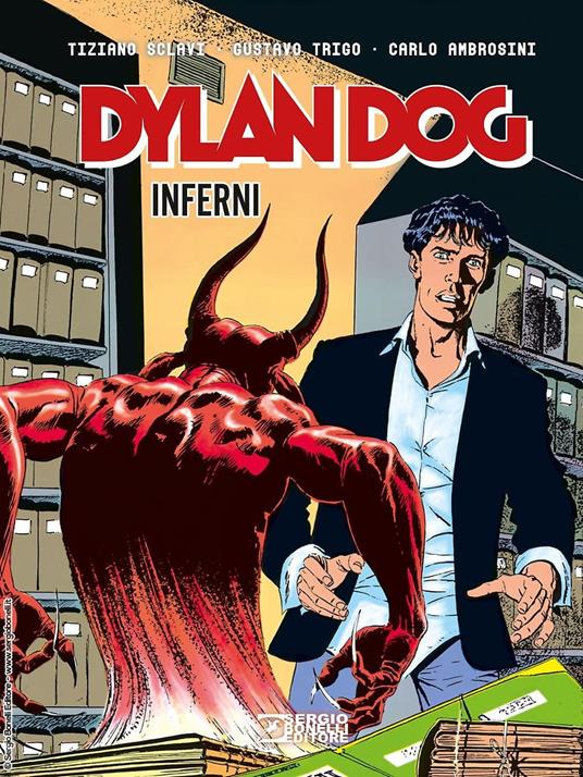 Dylan Dog. Inferni - Tiziano Sclavi - copertina