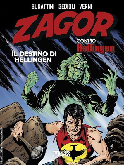 Zagor contro Hellingen. Vol. 7: Il destino di Hellingen - Moreno Burattini - copertina