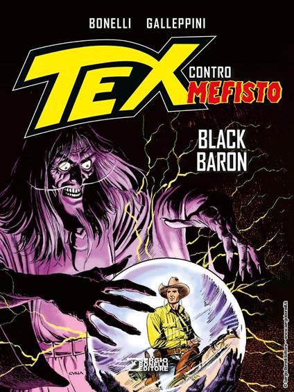 Black Baron. Tex contro Mefisto - Gianluigi Bonelli - copertina