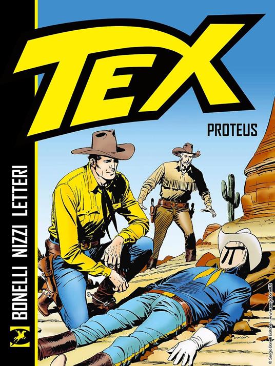 Tex. Proteus. Nuova ediz. - Gianluigi Bonelli,Claudio Nizzi,Guglielmo Letteri - copertina