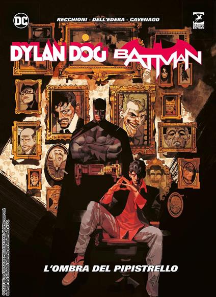 Dylan Dog. Batman. L'ombra del pipistrello - Roberto Recchioni - copertina