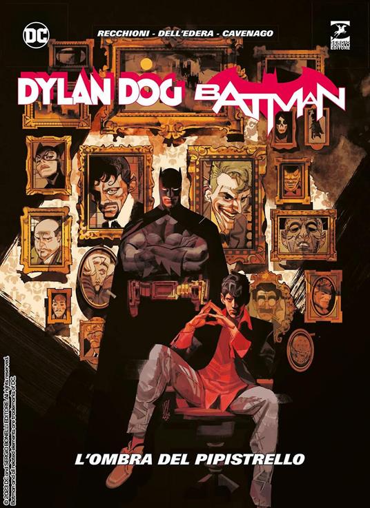 Dylan Dog. Batman. L'ombra del pipistrello - Roberto Recchioni - copertina