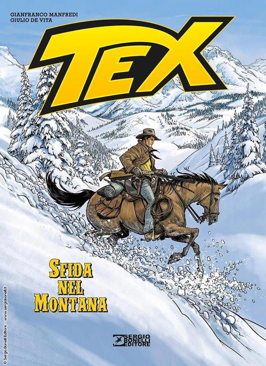 Tex. Sfida nel Montana - Gianfranco Manfredi - copertina