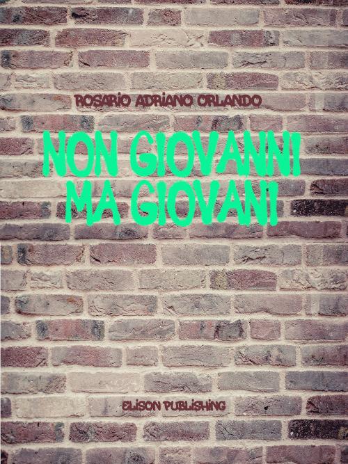 Non Giovanni ma giovani - Rosario Adriano Orlando - ebook
