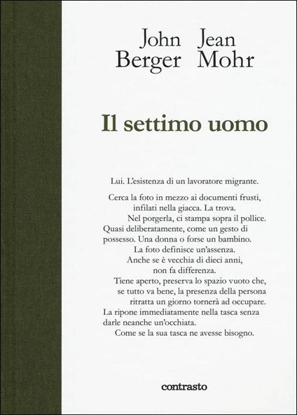 Il settimo uomo. Ediz. illustrata - John Berger - copertina