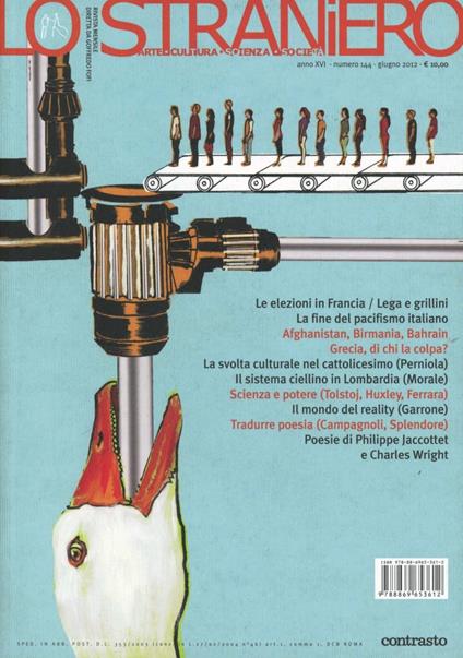 Lo straniero. Vol. 144 - copertina