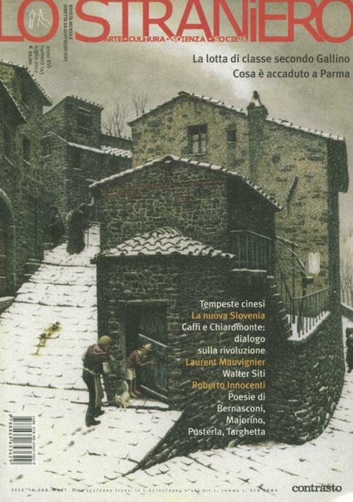 Lo straniero. Vol. 145 - copertina