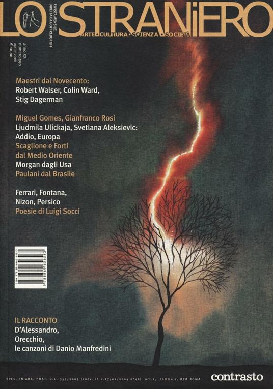 Lo straniero. Vol. 190 - copertina