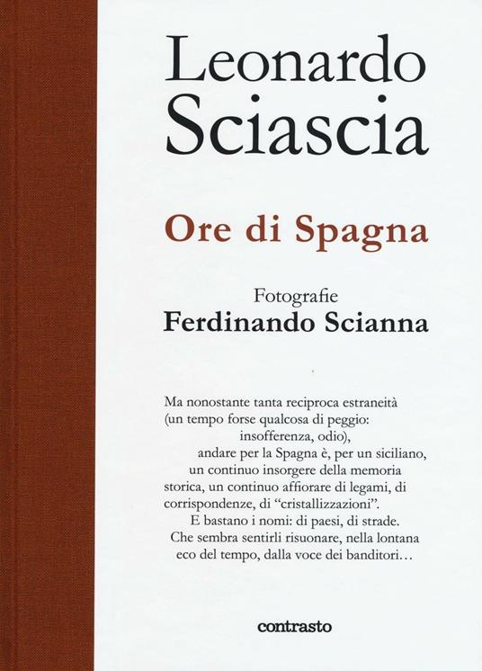 Ore di Spagna - Leonardo Sciascia - copertina