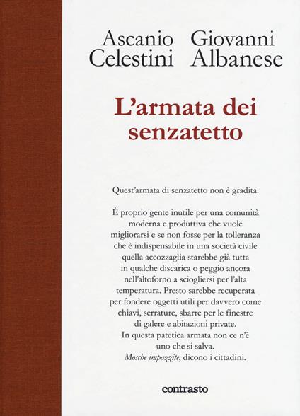 L' armata dei senzatetto - Ascanio Celestini,Giovanni Albanese - copertina