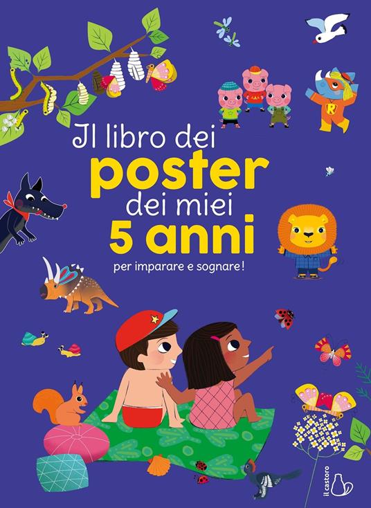 Il libro dei poster dei miei 5 anni per imparare e sognare! Ediz. a colori - Caroline & Virginie,Sophie Rohrbach - copertina