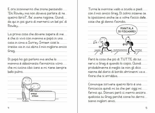 Diario di un amico fantastico. Il giornale di bordo di Rowley - Jeff Kinney - 4