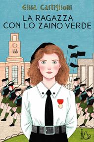La ragazza con lo zaino verde