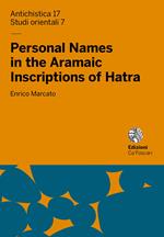 Personal names in the aramaic inscriptions of Hatra