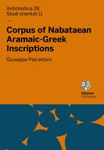Corpus of Nabataean Aramaic-Greek Inscriptions