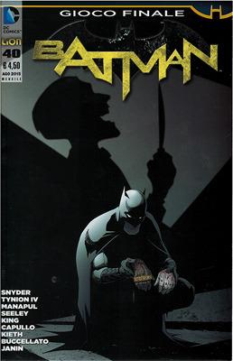 Batman. Vol. 40 - Scott Snyder - copertina