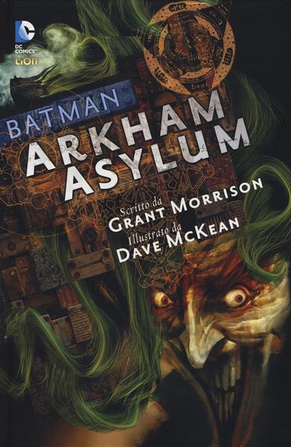 Arkham Asylum. Batman - Grant Morrison,Dave McKean - copertina