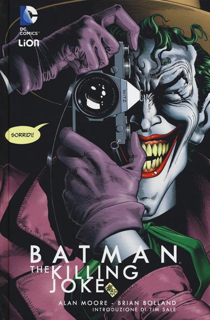 The killing Joke. Batman - Alan Moore,Brian Bolland - copertina