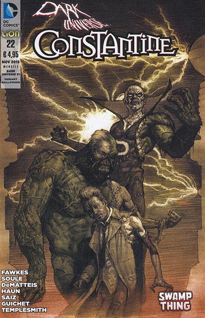 Constantine Variant Halloween. Vol. 22 - Ray Fawkes - copertina