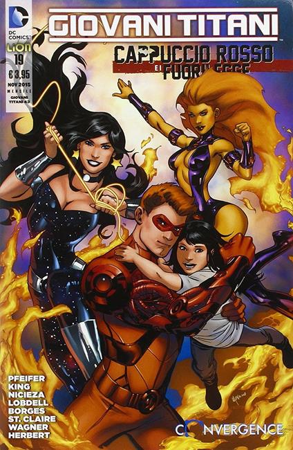 Giovani titani. Cappuccio Rosso. Vol. 19 - Will Pfeifer - copertina