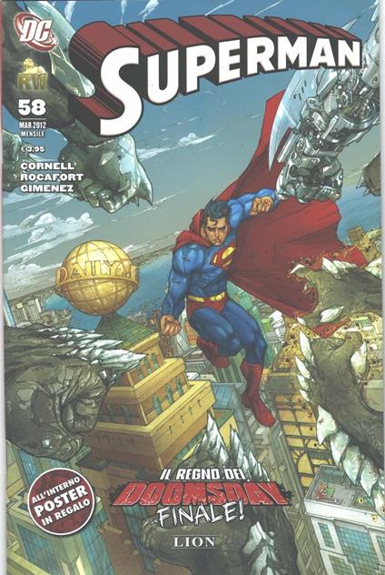 Superman. Vol. 58 - copertina