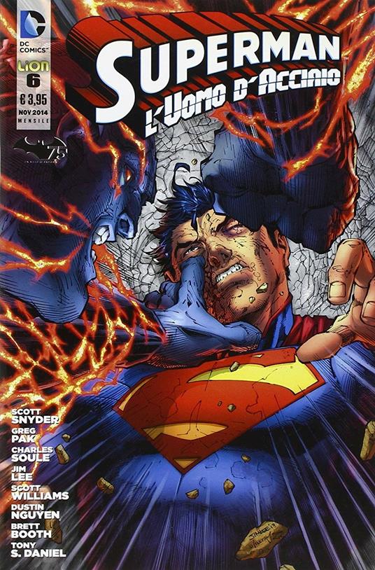 Superman. L'uomo d'acciaio. Vol. 6 - copertina