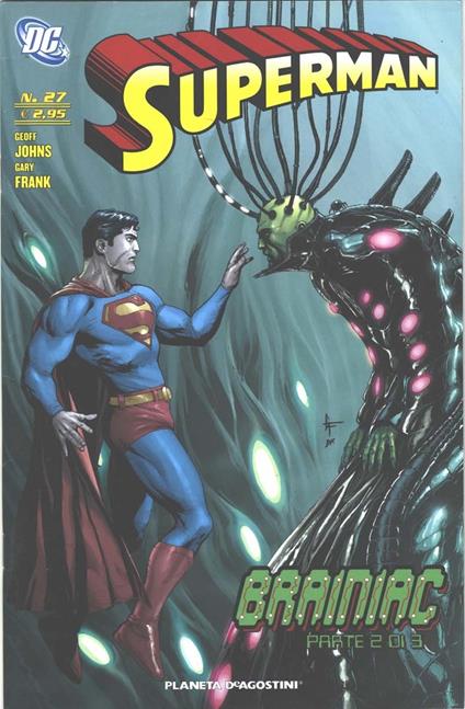 Brainiac 2. Superman. Vol. 27 - copertina