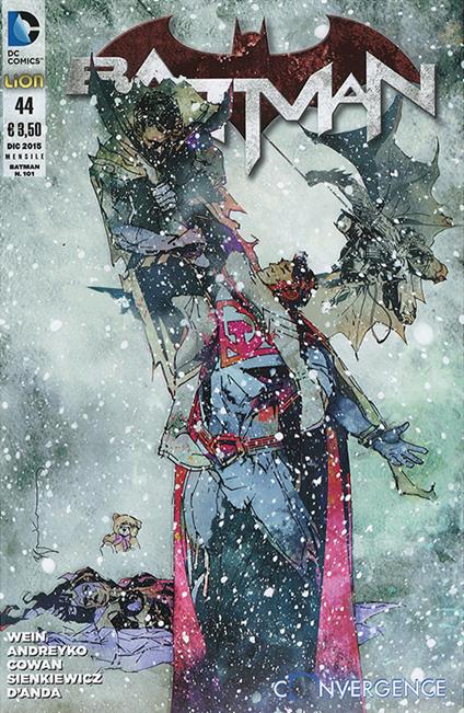 Batman 101. Convergence. Vol. 44 - copertina