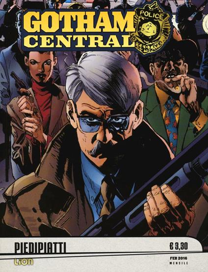 Piedipiatti. Gotham central. Vol. 12 - copertina