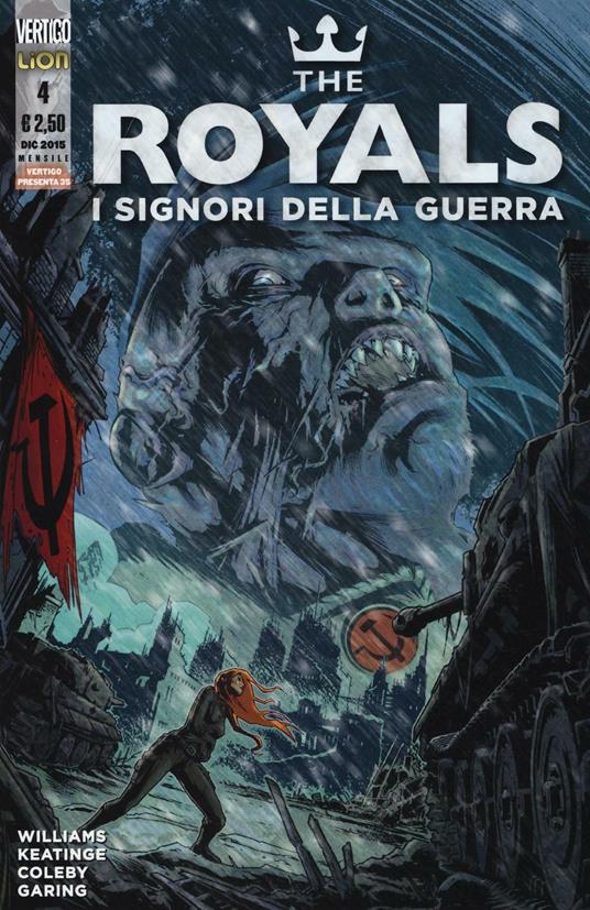 The Royals. I signori della guerra. Vol. 4 - Rob Williams - copertina