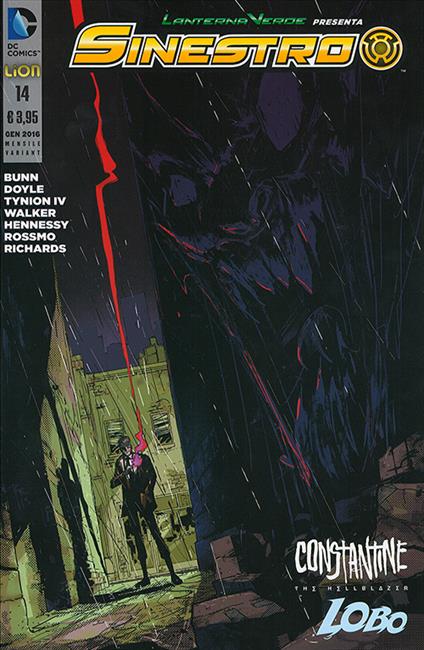 Lanterna verde presenta: Sinestro. Variant Constantine. Vol. 14 - copertina