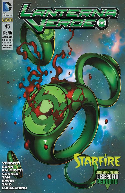 Lanterna verde. Variant. Vol. 45 - Robert Venditti,Cullen Bunn - copertina