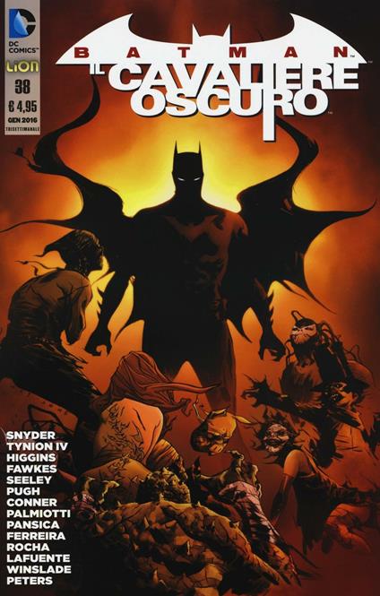 Batman. Il cavaliere oscuro. Vol. 38 - Scott Snyder - copertina