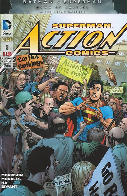 Superman. Action comics. Vol. 3 - Grant Morrison,Rags Morales - copertina