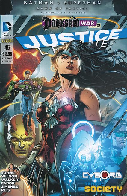 Justice league. Vol. 46 - Geoff Johns,David G. Walker - copertina