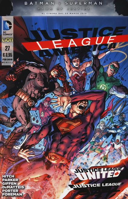 Justice League America. Vol. 27 - copertina