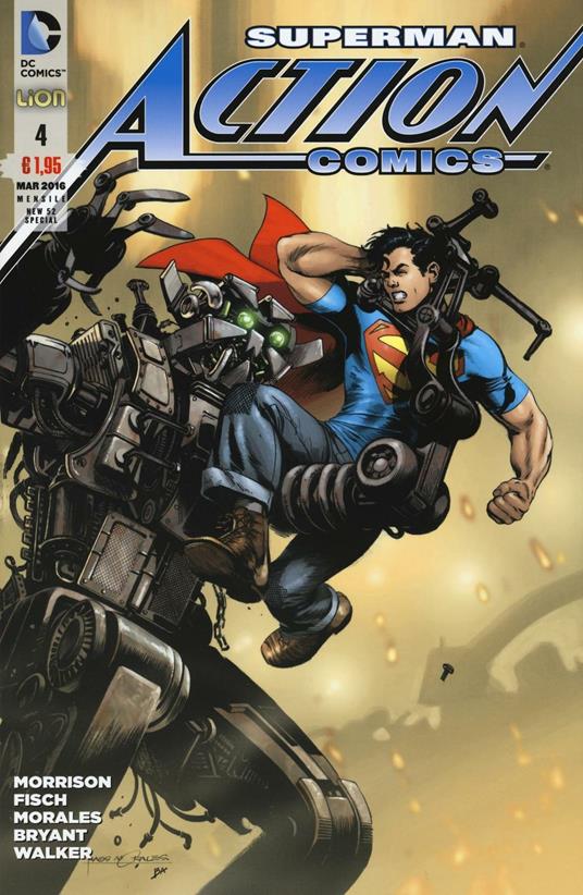 Superman. Action comics. Vol. 4 - copertina