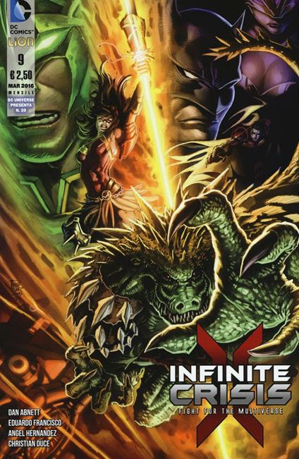 Infinite crisis. Fight for multiverse. Vol. 9 - Dan Abnett - copertina