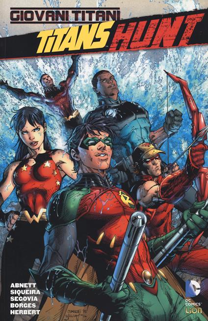 Titans Hunt. Giovani Titani. Vol. 1 - Dan Abnett - copertina