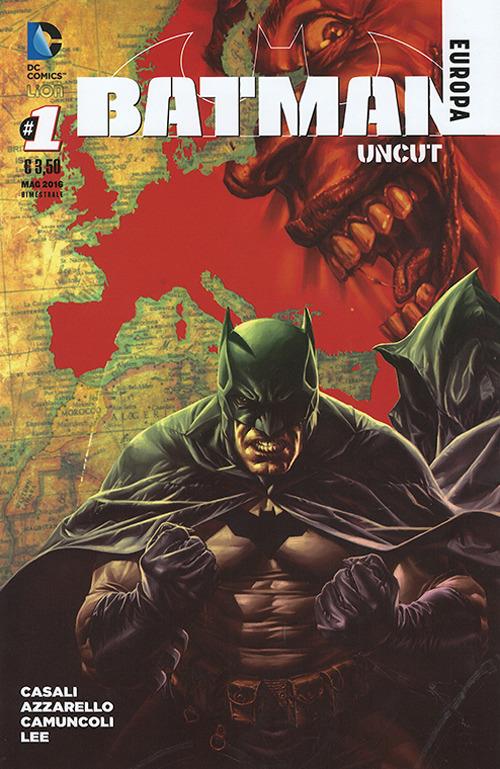 Batman Europa Uncut. Vol. 1 - Brian Azzarello - copertina