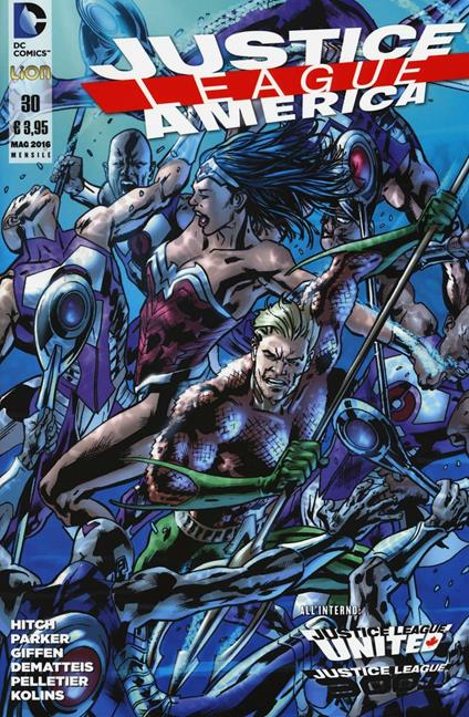 Justice League America. Vol. 30 - Bryan Hitch - copertina