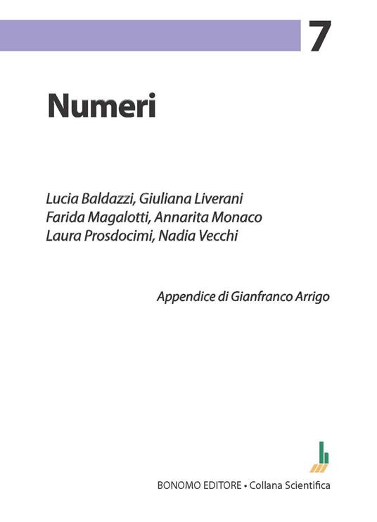 Numeri - copertina