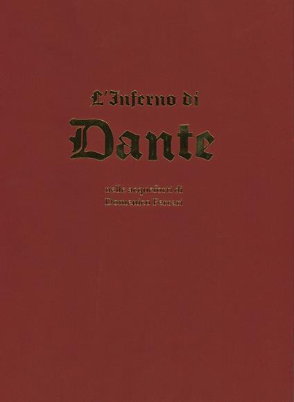 L'Inferno di Dante nelle acqueforti di Domenico Ferrari. Ediz. illustrata - Domenico Ferrari - copertina