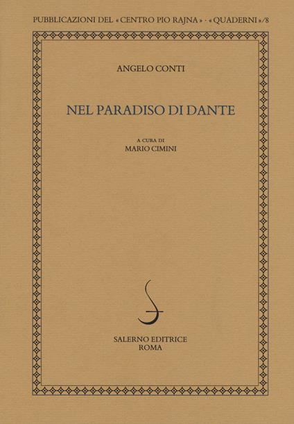 Nel Paradiso di Dante - Angelo Conti - copertina