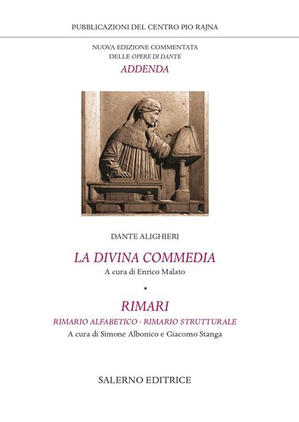 La Divina Commedia-Rimari. Rimario alfabetico. Rimario strutturale - Dante Alighieri - copertina