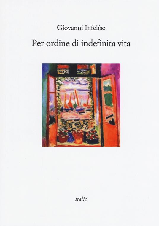 Per ordine di indefinita vita - Giovanni Infelíse - copertina