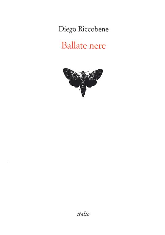Ballate nere - Diego Riccobene - copertina