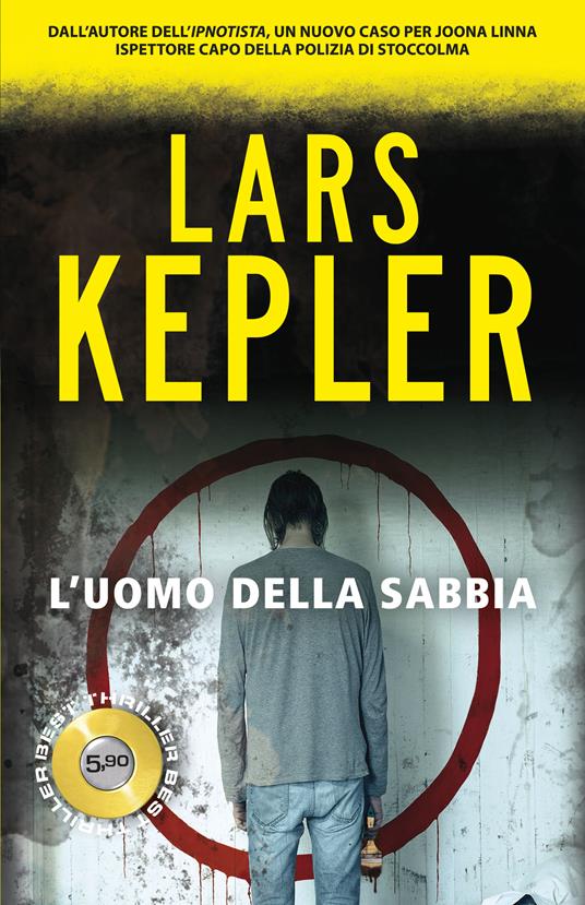 L'uomo della sabbia - Lars Kepler - copertina