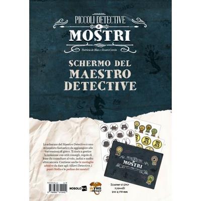 Piccoli Detective di Mostri - Schermo del Maestro Detective. Gioco da tavolo